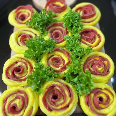 سینی رز پپرونی (36 عددی)